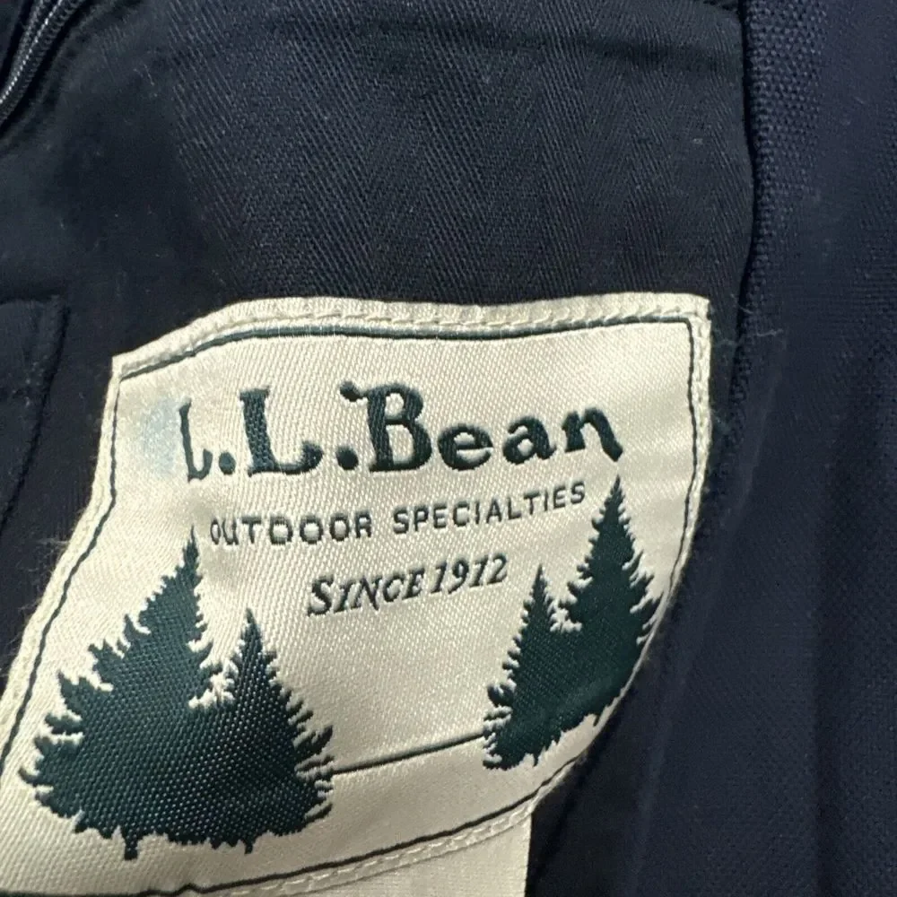 Vintage LL‎ Bean Cotton Canvas Blazer Faded Blue Men's Size 50